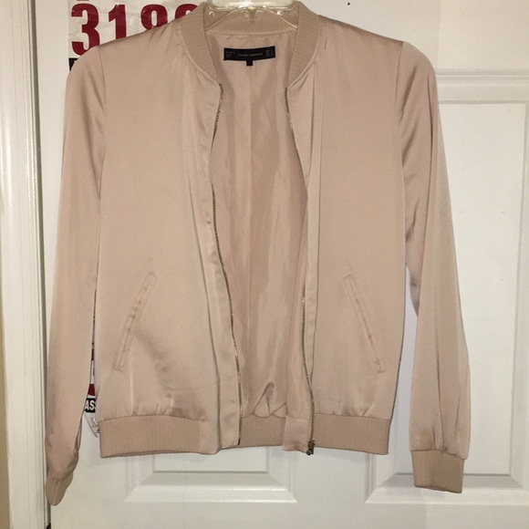 🎀Zara Satin Bomber Jacket🎀 - Picture 2 of 4